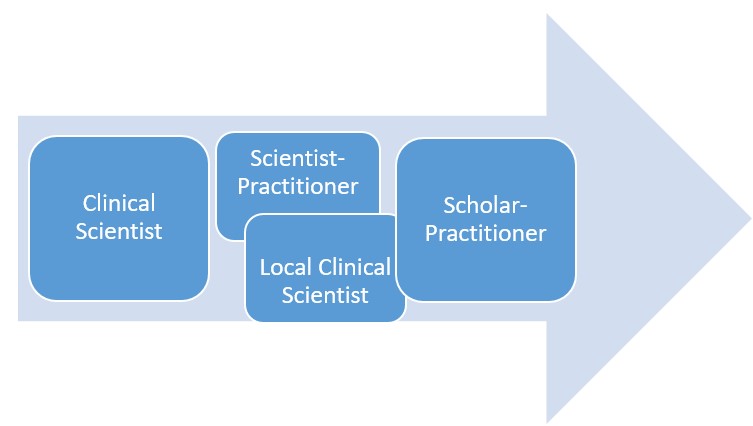 A figure reflecting the research/science and practice/service continuum